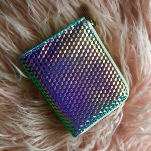 Urban Outfitters Mermaid Rainbow Mirrored Wallet